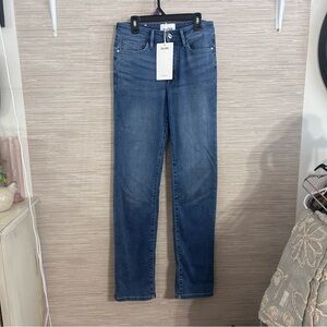 DU/ER No Sweat Denim High Rise Slim Straight jeans women's size 26/31 NWT